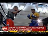 UB: Manny Pacquiao, ipinasususpinde dahil madalas absent sa session