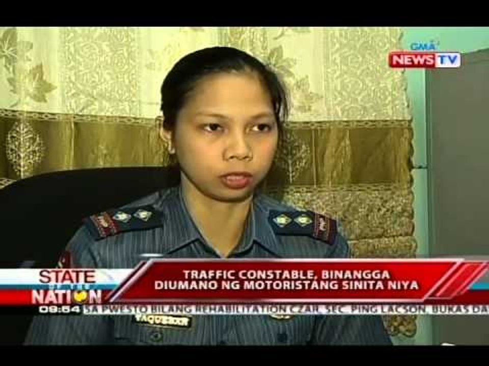 SONA: Traffic constable na binangga umano ng sinitang motorista, agaw-buhay sa ospital