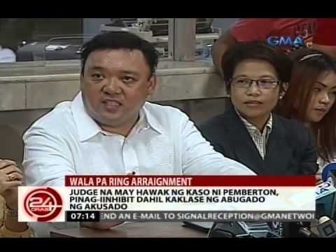 24 Oras: Judge na may hawak ng kaso ni Pemberton, pinag-iinhibit dahil kaklase ng abugado ng akusado