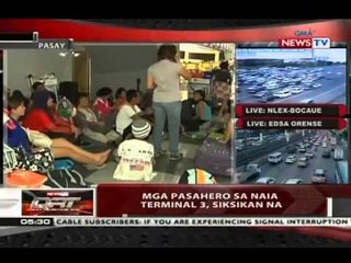 QRT: Mga pasahero sa NAIA Terminal 3, siksikan na