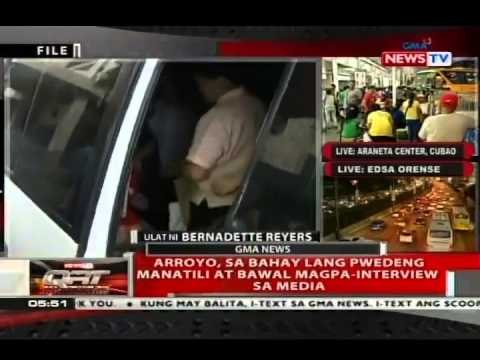 Pampanga Rep. Arroyo, pinayagan ng Sandiganbayan na magpasko sa kanilang bahay kasama ang pamilya