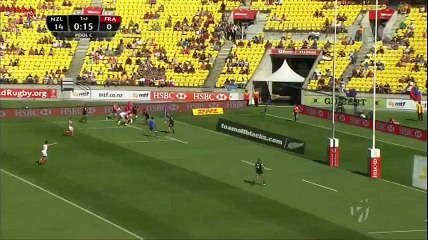 France 7 s'incline de peu face à la Nouvelle-Zélande à Wellington (21-14)