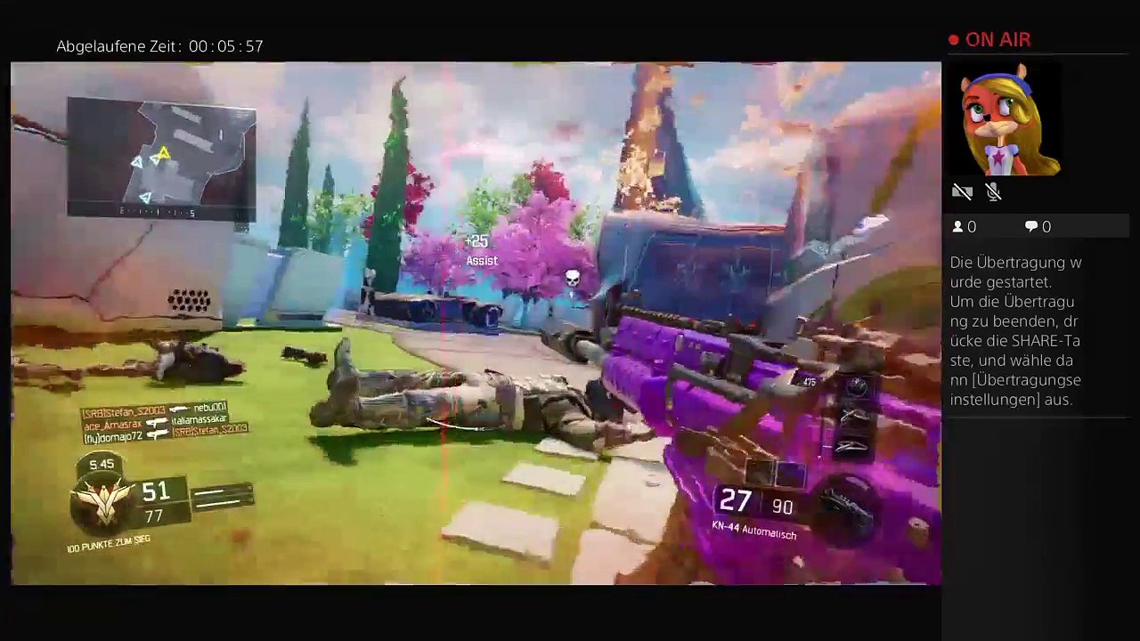 PS4-Live-Übertragung von clodi880