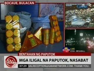 24 Oras: Mga iligal na paputok, nasabat