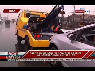 SONA: Oil tanker, tumagilid at humambalang sa kalsada sa gitna ng holiday rush