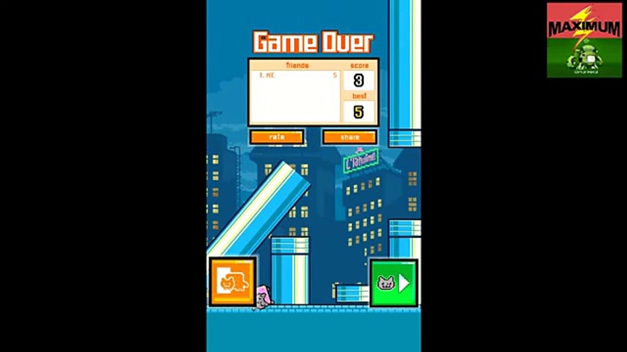 Flappy Nyan Android Gameplay
