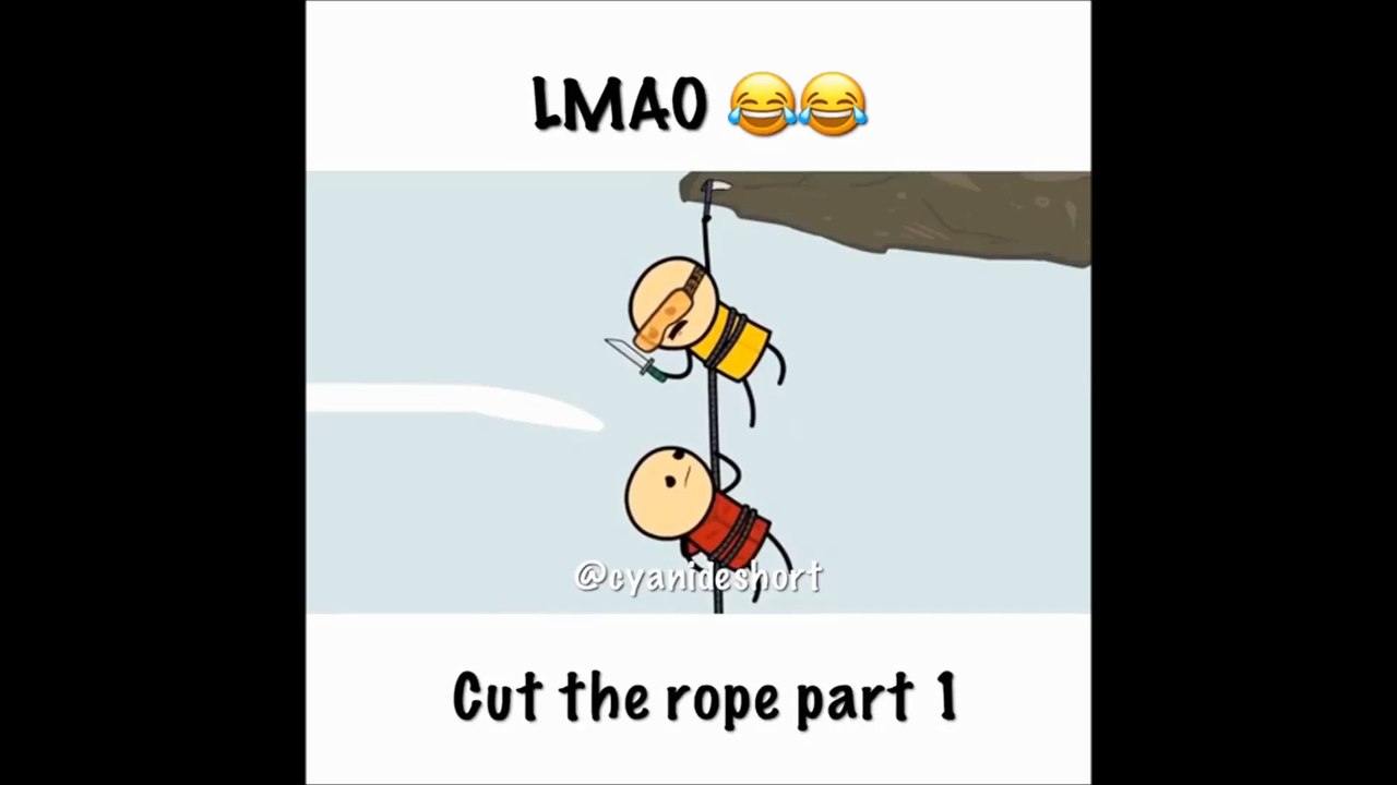 Funny Cartoons Short Story "Cut the Rope"