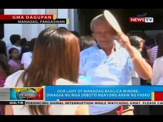 BP: Our Lady of Manaoag Basilica Minore, dinagsa ng mga deboto ngayong Pasko