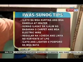 BP: Iwas-sunog tips ngayong Pasko