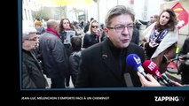 Jean-Luc Mélenchon perd son sang-froid face à un cheminot (Vidéo)