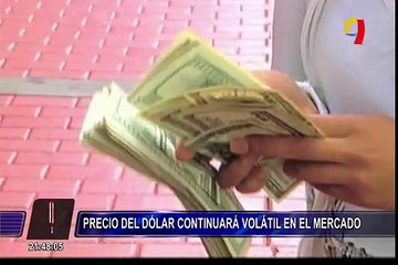 Aseguran que precio del dólar continuará inestable en el mercado