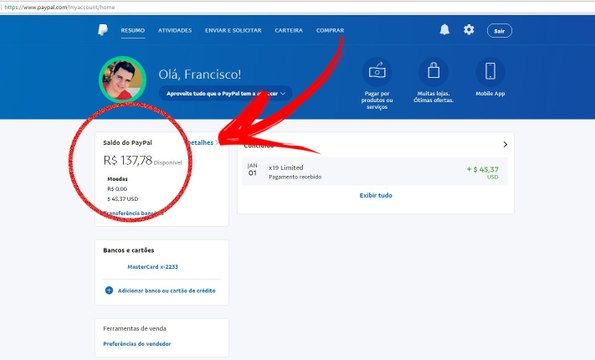 Como Ganhar Dinheiro no PAYPAL 2017 Adfly