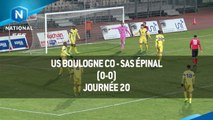 J20 : US Boulogne CO - SAS Épinal (0-0), le résumé