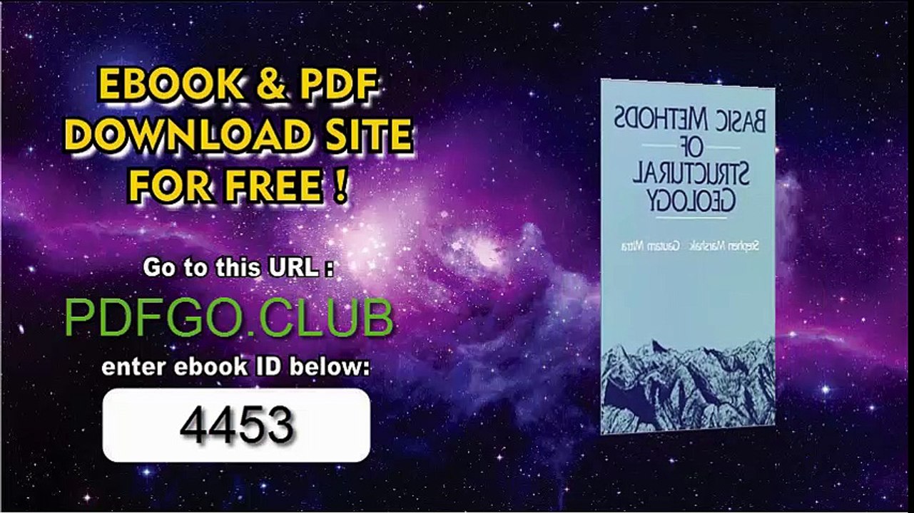 Basic Methods of Structural Geology by Marshak, Stephen Published by Prentice Hall 1st (first) edition (1988) Paperback