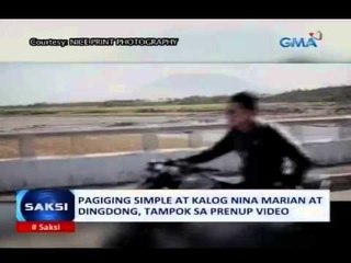 Saksi: Pagiging simple at kalog nina Marian at Dingdong, tampok sa kanilang prenup video