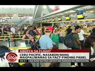 24 Oras: Cebu Pacific, nasabon kaugnay sa mga naantala at nakanselang flight noong kapaskuhan