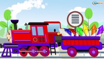 Trenes Para Niños - Dibujos animados educativos - Caricaturas de Trenes - Vídeos para niños