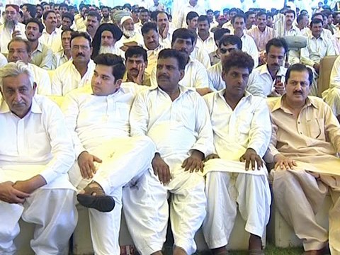 CM Punjab inauguration gala madi and services center (04-07-12)