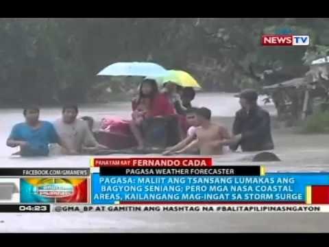 BP: Panayam kay Pagasa weather forecaster Fernando Cada kaugnay ng bagyong Seniang