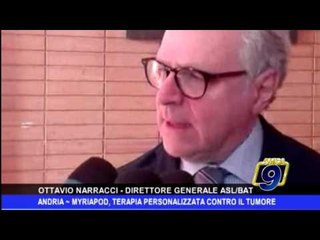 Andria | Myriapod, terapia personalizzata contro il tumore