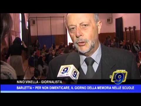 Barletta ! Per non dimenticare, il Giorno della memoria nelle scuole