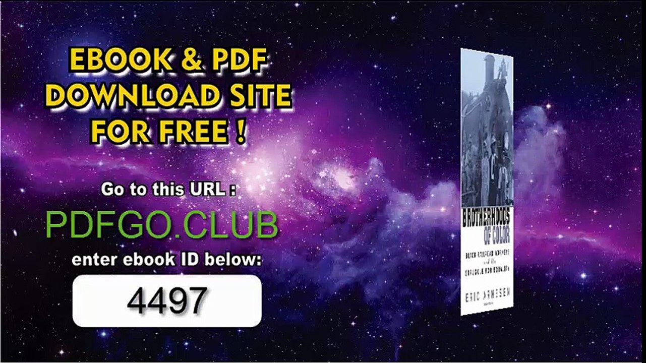 Brotherhoods of Color_ Black Railroad Workers and the Struggle for Equality Kindle Edition