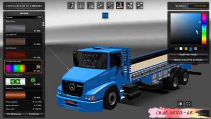 Euro Truck Simulator + MB Atron 2324 Moraes 3D