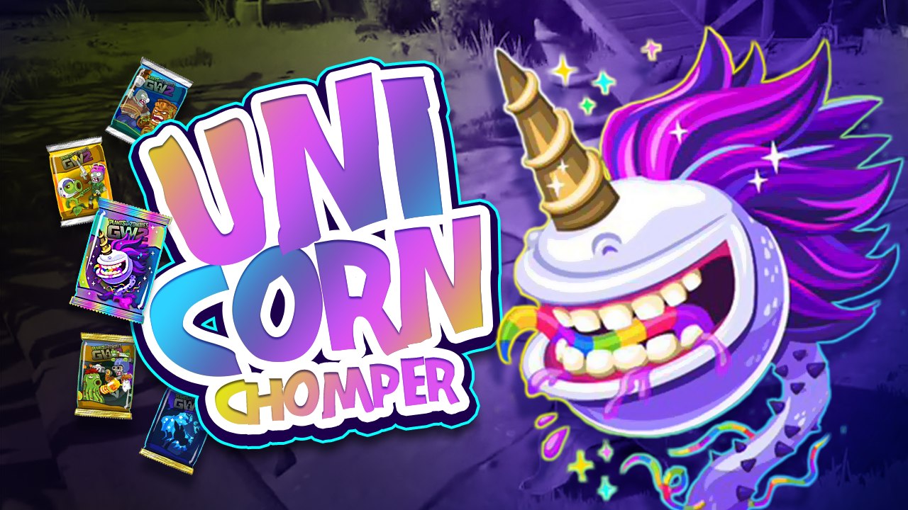 CARNÍVORA UNICÓRNIO - Como Desbloquear Unicarnívora Chomper - Plants vs Zombies Garden Warfare 2