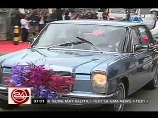 24 Oras: Marian, larawan ng blushing bride sa Michael Cinco wedding gown