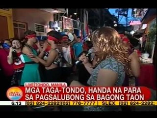 UB: Mga taga-Tondo, handa na para sa pagsalubong sa Bagong Taon