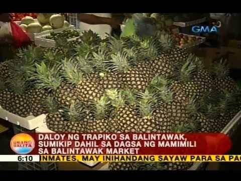 UB: Daloy ng trapiko sa Balintawak, sumikip dahil sa dagsa ng mamimili sa Balintawak Market
