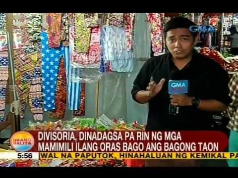 UB: Divisoria, dinadagsa pa rin ng mga mamimili ilang oras bago ang Bagong Taon