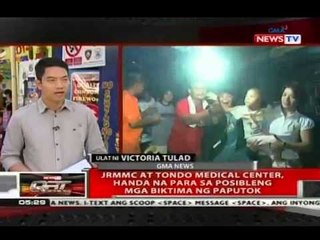 QRT: JRMMC at Tondo Medical Center, handa na para sa posibleng mga biktima ng paputok