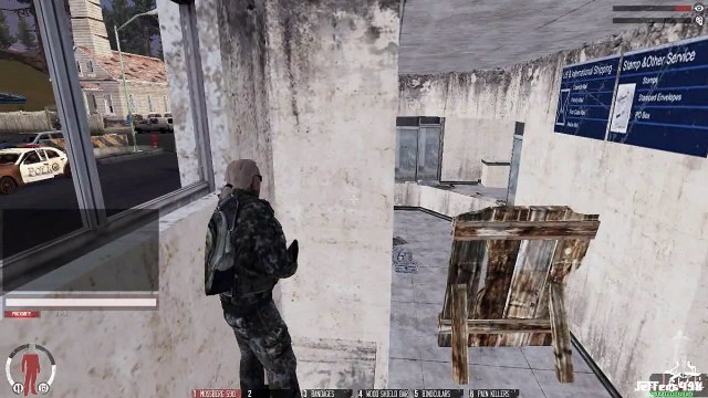 Infestation: The New Z Armadilhas #4 Post Office,Correios m16,saiga,m4 semi,m96,akm,mp5,mp7,uzi,blazer,desert