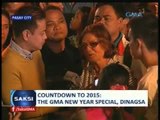 Saksi: Countdown to 2015: The GMA New Year Special, dinagsa
