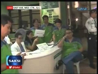 Saksi: Iba pang biktima ng paputok, isinugod sa East Avenue Medical Center