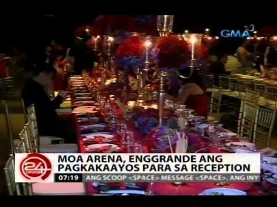 24 Oras: Enggrandeng kasalan nina Dingdong at Marian