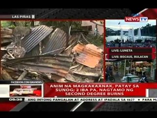 QRT: 6 na magkakaanak, patay sa sunog