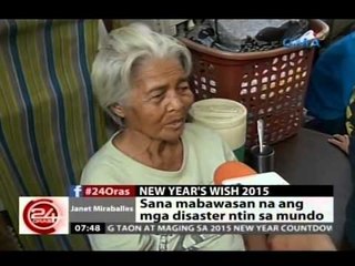 24 Oras: Pag-alis ng bisyo, kabilang sa mga New Year's resolution ng maraming taga-Tondo