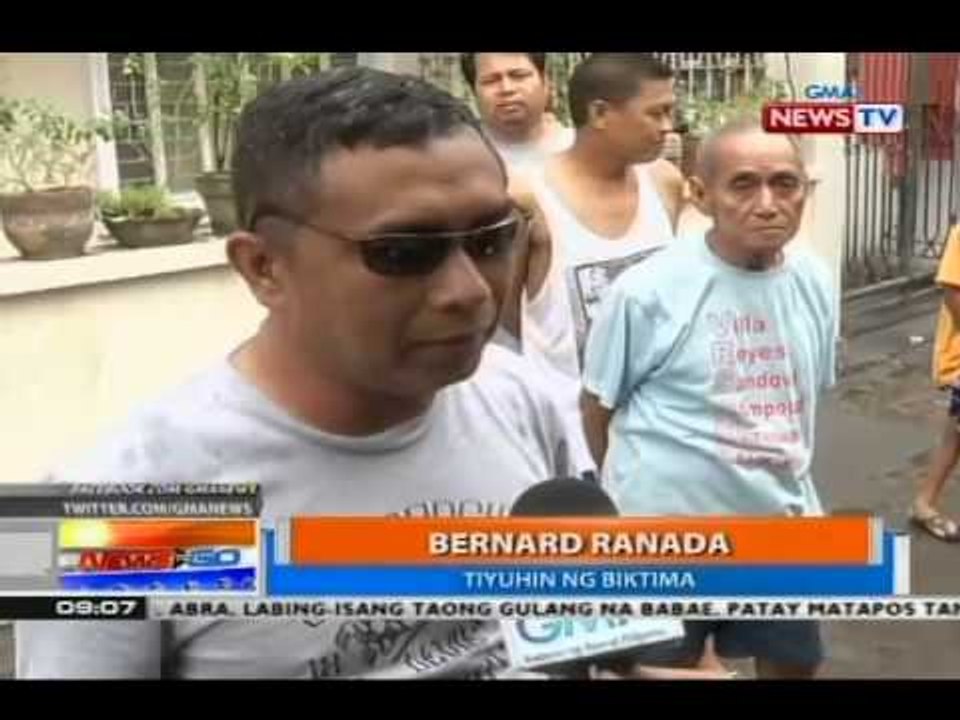 NTG: Pagtama ng ligaw na bala sa isang barangay tanod sa Maynila, na-hulicam