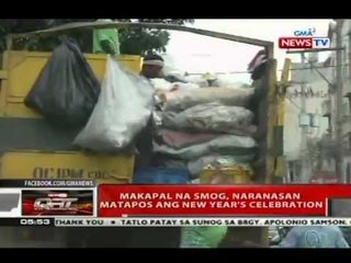 QRT: Sangkaterbang basura, nagkalat matapos ang pagsalubong sa Bagong Taon