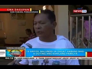 BP: 10-anyos, nalunod sa dagat sa San Fabian, Pangasinan