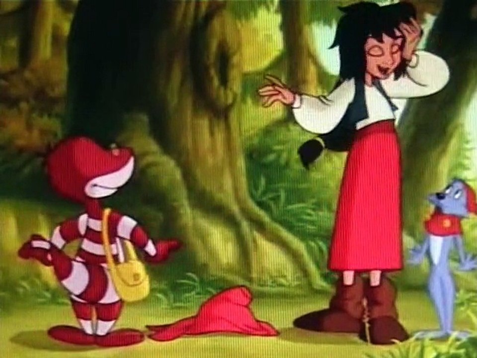 Bajke brace grim  - Crvenkapa   /  Crtani film