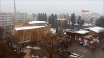 Mardin Nusaybin'e 3 Yıl Sonra Kar Yağdı