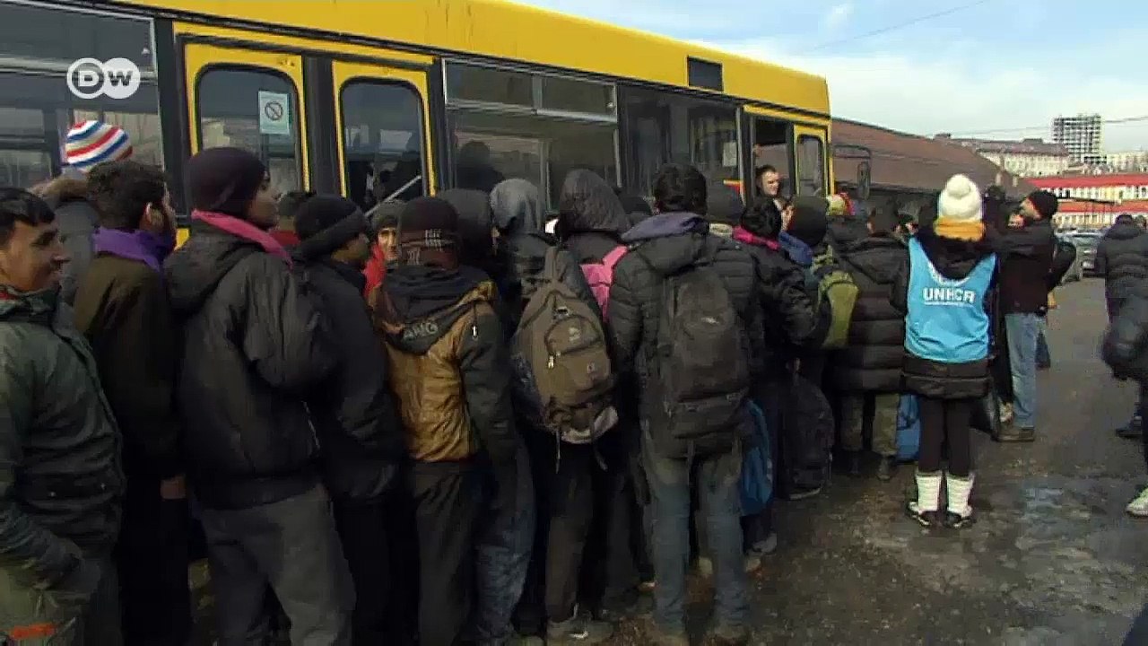 Flüchtlinge in Serbien fürchten den Kältetod | DW Reporter