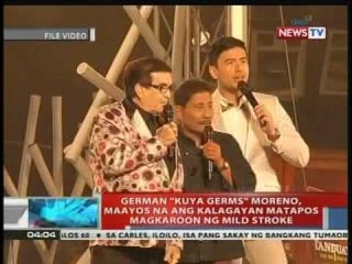 NTVL: German Moreno, maayos na ang lagay matapos magkaroon ng mild stroke