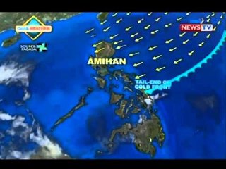 Download Video: BT: Weather update as of 12:18 p.m. (January 3, 2015)