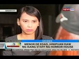 BT: Menor de edad, hinipuan daw ng isang staff ng horror house