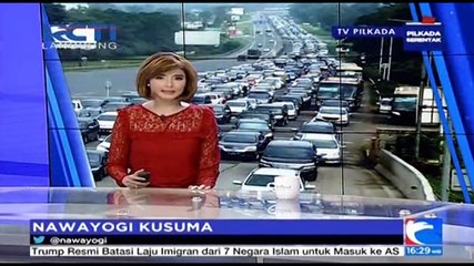 Libur Imlek, Gerbang Tol Pasteur Macet 3 Km