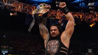 Roman Reigns vs. Chris Jericho - United States Championship Match- Raw, Jan. 23, 2017